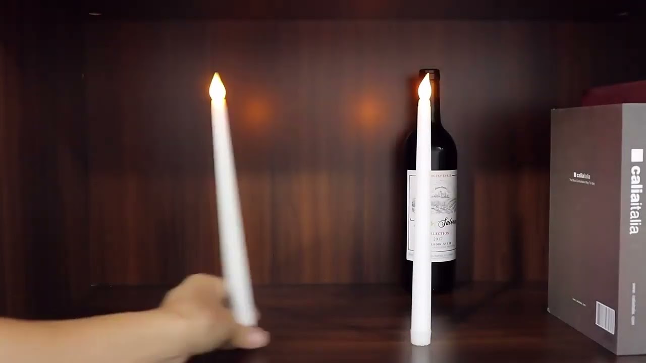 battery operated led candle light factory