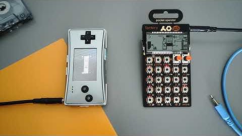 Isolated | 8-bit grit (Gameboy Micro, Nanoloop 2.8, PO-16)