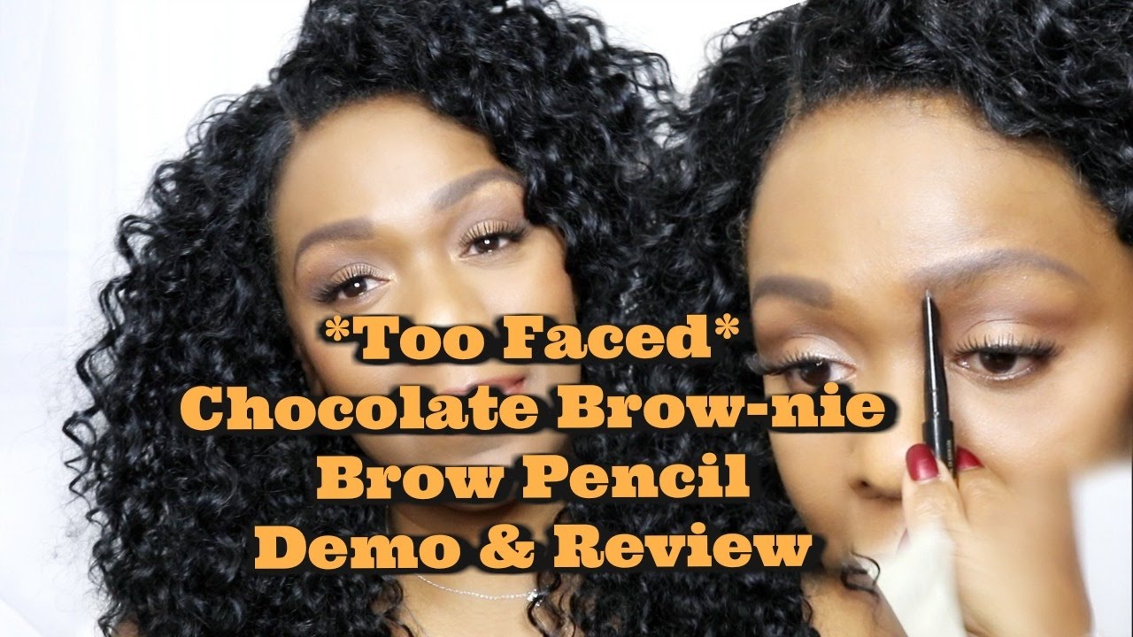 Too Faced Chocolate Brow-nie Brows Live Demo + Real Review 