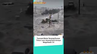 🔴 TSUNAMI MULAI TERJANG PESISIR TIMUR LAUT JEPANG USAI GEMPA MAGNITUDO 7,4