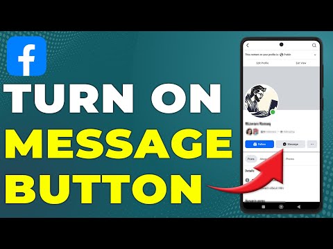 How To Turn On Message Button On Facebook Profile (How To Add Message Button On Facebook Profile)