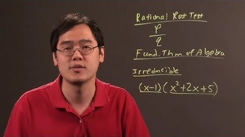 How to Use the Rational Root Test to Write Each Polynomial as a Product o... : Math & Calculus Tips