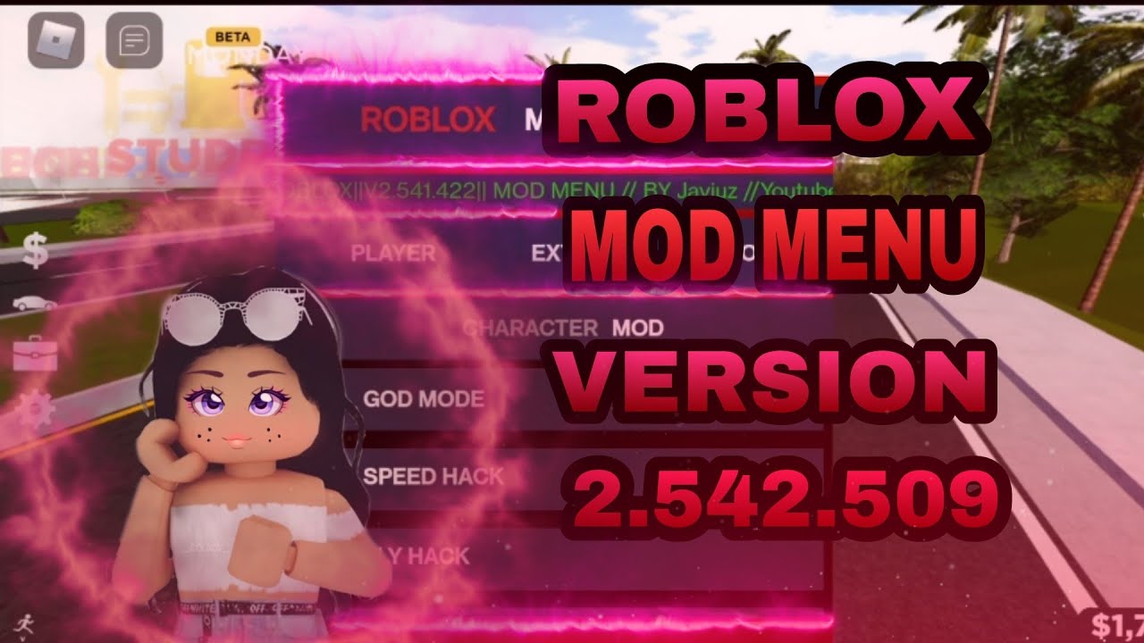 Roblox Mod Menu, v2.542.509