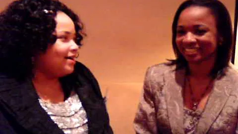 iShoutforJoy shares with Mary Redmon at The GMWA B...