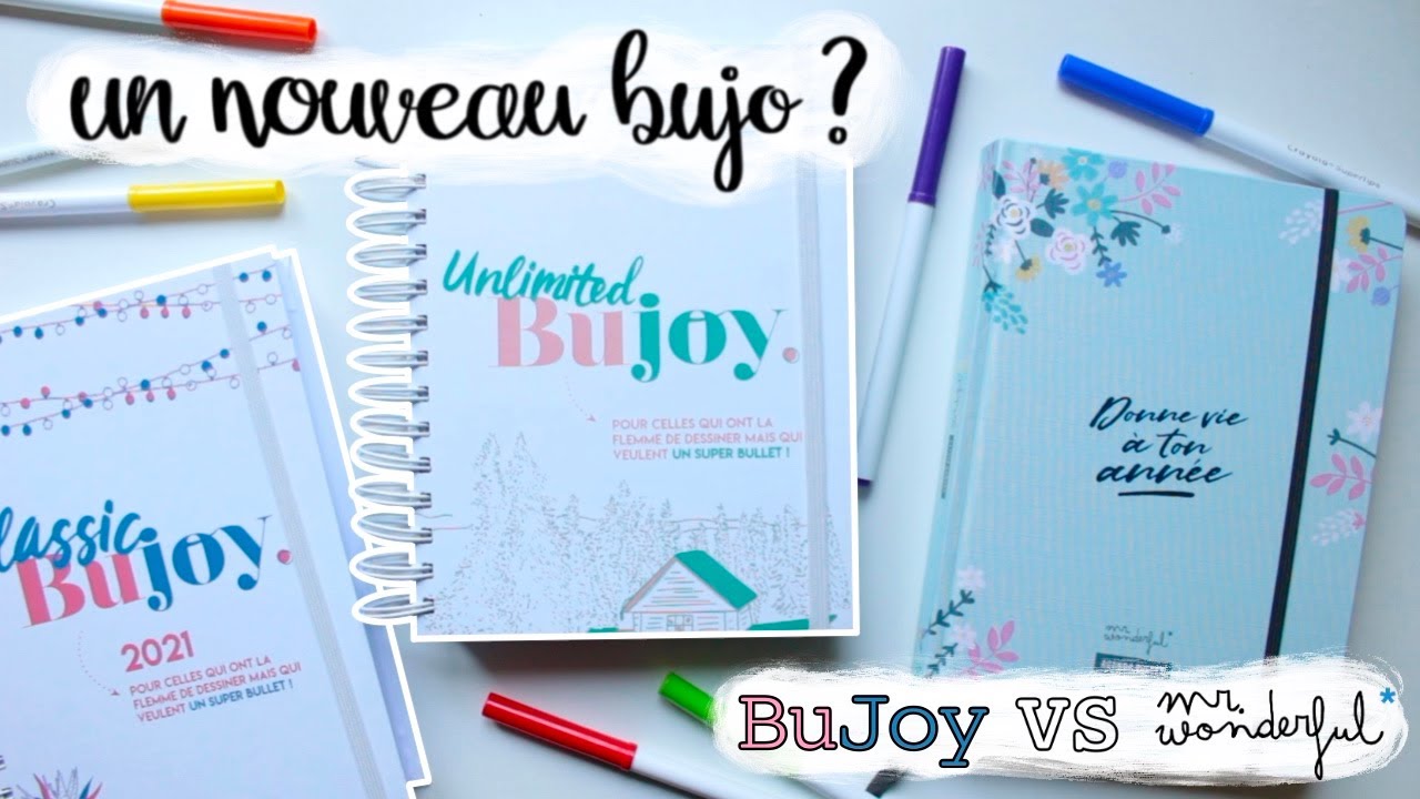 • Bujoy VS Mr. Wonderful⎪Un Bullet Journal déjà illustré!⎪+ CONCOURS 16.09.20⎪ZoWé