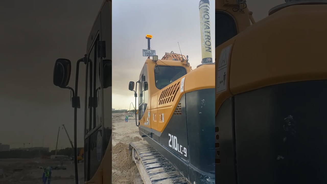 Hyundai excavator 210 working video 🚜