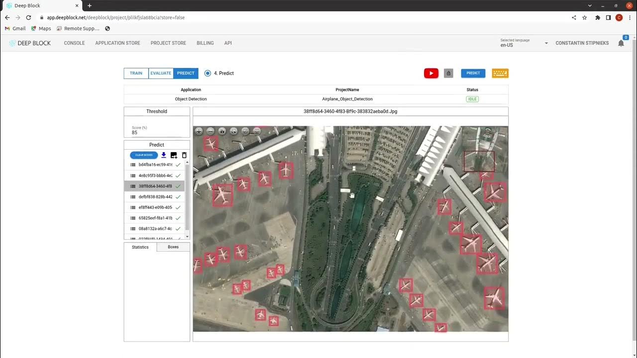 Creating Aircraft Detection AI from High-Resolution Aerial Photos without Coding! deepblock.net