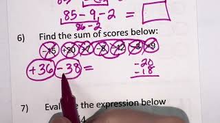 Elmhorst Math Homework Week 9 REG
