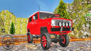 Red Monster Car vs Dangerous Wooden Bridge - Off Road King Android Gameplay screenshot 4