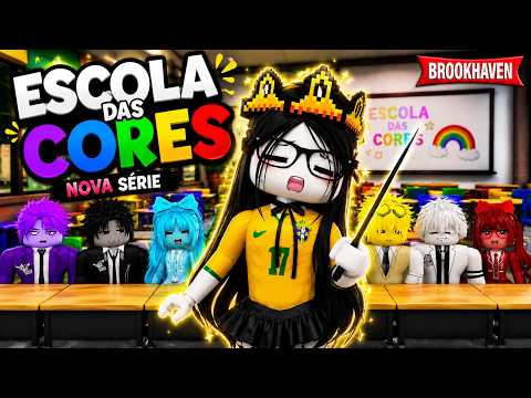 COLOR SCHOOL🎨 in BROOKHAVEN RP🏠/ #EP1 | Mini Series | #roblox #brookhaven