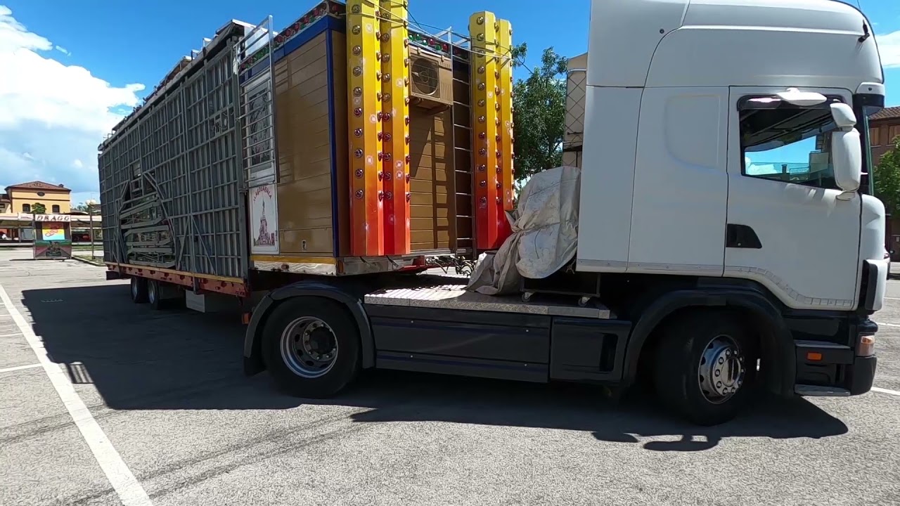 Arrivo Giostre  a Maragnole di Breganze