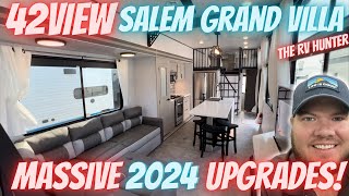 2024 Salem Grand Villa 42VIEW | MASSIVE UPGRADES for this 2024 RV!!