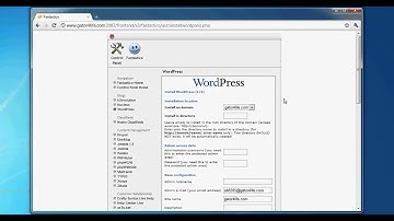 Setting up a wordpress site using hostgator and cpanel