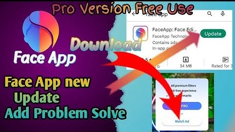 Face App Pro Version Problem Solve Il faceapp New Update ll #faceapp