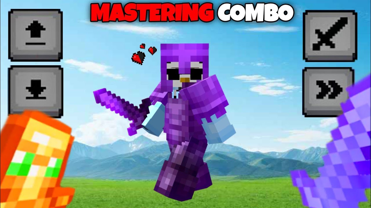 MASTERING MCPE PVP || MINECRAFT - YouTube