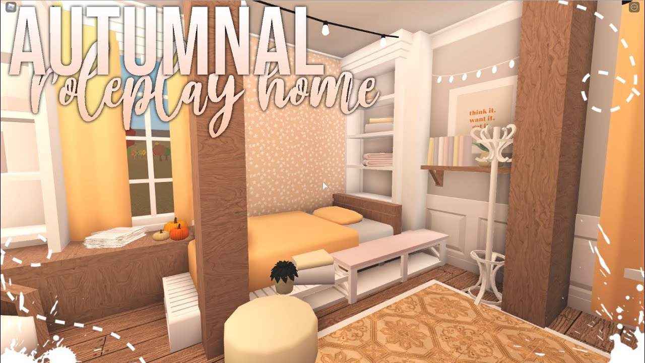 Bloxburg| Autumnal Roleplay Home| House Build - YouTube