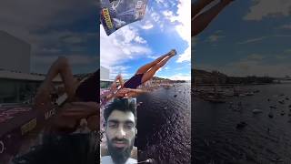 Ever Wondered How Cliff Diving Is Filmed?