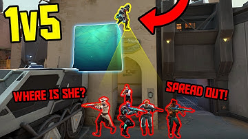 VALORANT But Only IMPOSSIBLE 1v5s...