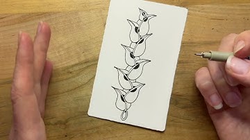 Zentangle Project Pack No. 25 - Day 5