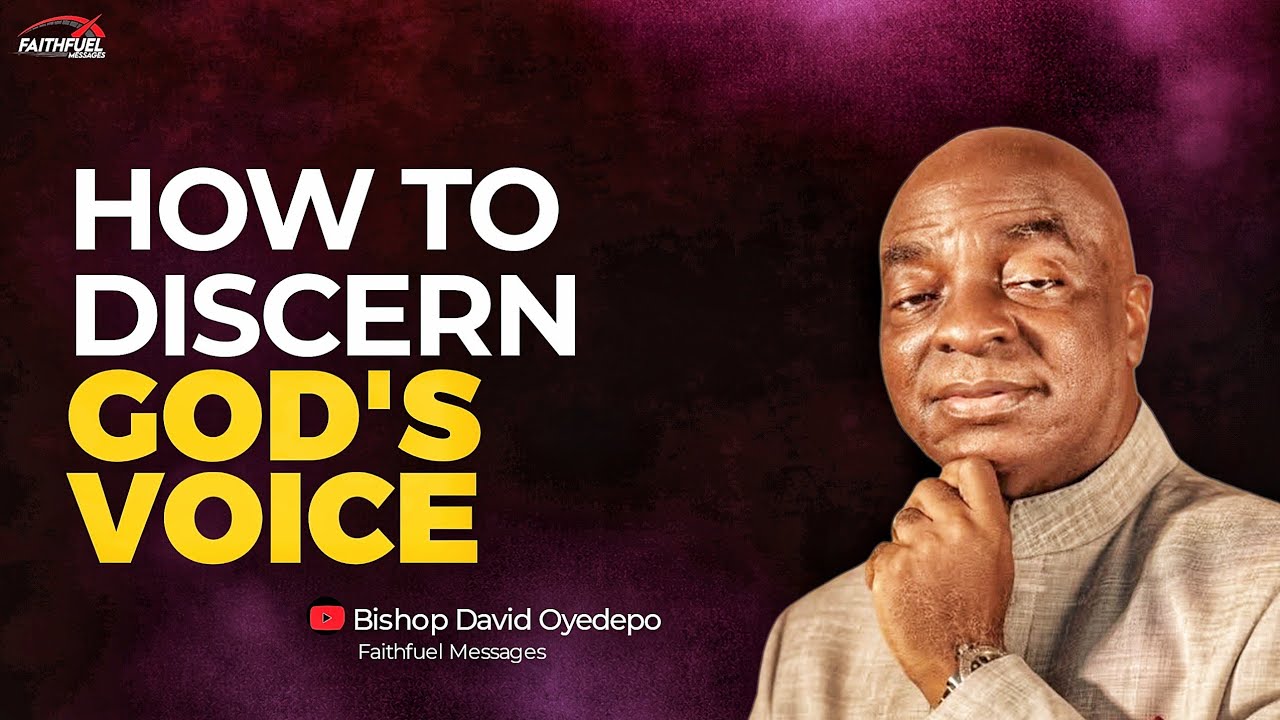 How to Discern God's Voice from Your Own Thoughts Revealed | Bishop ...