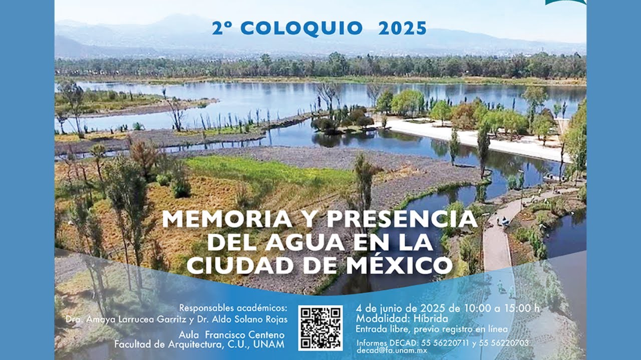 2° Coloquio: Memoria y presencia del agua en la Ciudad de México