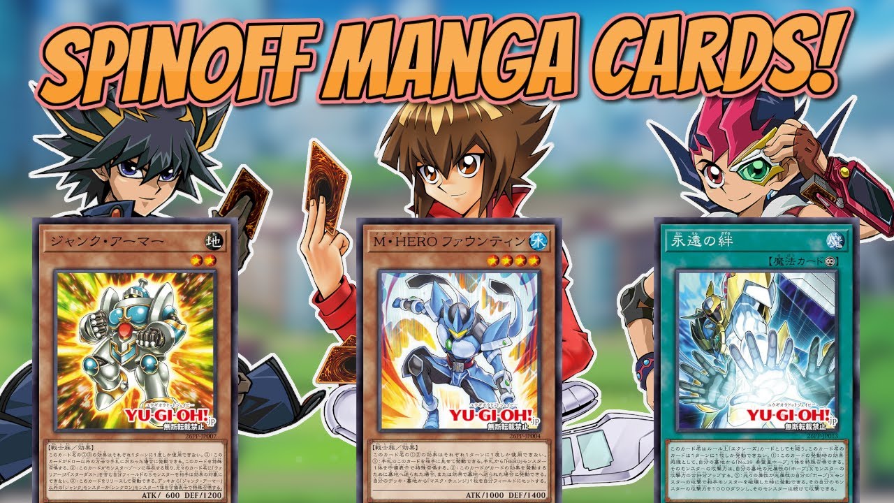 NEW Yu-Gi-Oh GX, 5Ds, Zexal, AND Arc-V Manga SUPPORT! - YouTube