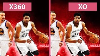 NBA 2K16 – Xbox 360 vs. Xbox One Graphics Comparison [FullHD][60fps]