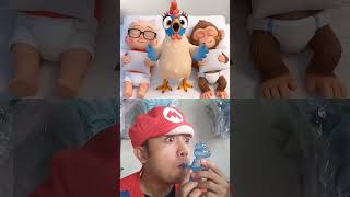When the alarm ring⏰️⌚️🐓 #funny #shorts