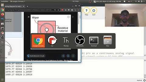 Plotting Voltage Across a Potentiometer with a Circuit Playground Express and Python
