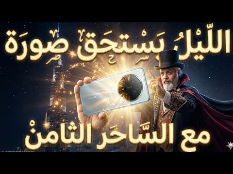 الليل يستحق صورة ؟ مع الساحر الثامن