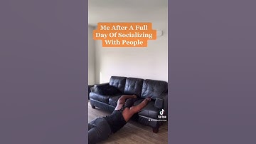 When An Introvert Is Tired From Socializing #introvertsbelike #socialbattery