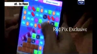 Camera Captures Tamil Nadu Government Official Playing Candy Crush On Her Mobile Phone Dur