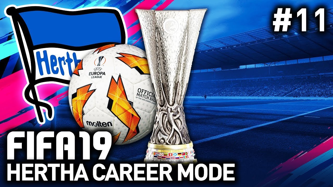 THE EUROPA LEAGUE BEGINS! | HERTHA CAREER MODE #11 football score