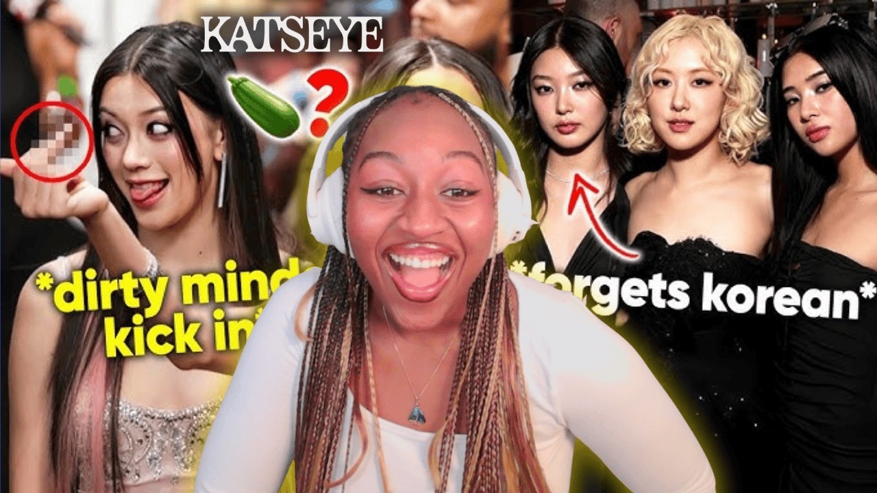 EVEN THE GRAMMYS?! | katseye turning the grammys into a comedy show REACTION!
