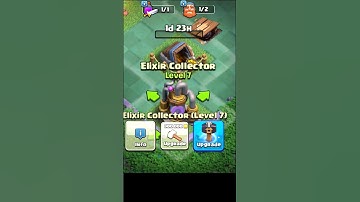 Upgrade Elixir Collector & Gold Mine