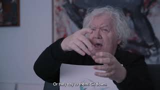 Play video: Rudi Fuchs reviews the work of Alan Land.  "Shivering slowly until the body becomes a figure"