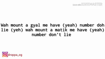 Popcaan - Numbers Don't Lie Lyrics
