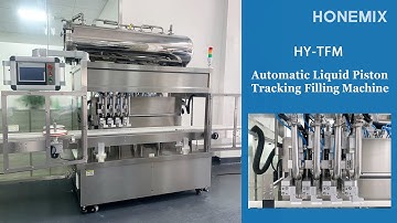 Automatic 4 heads tracking filling line