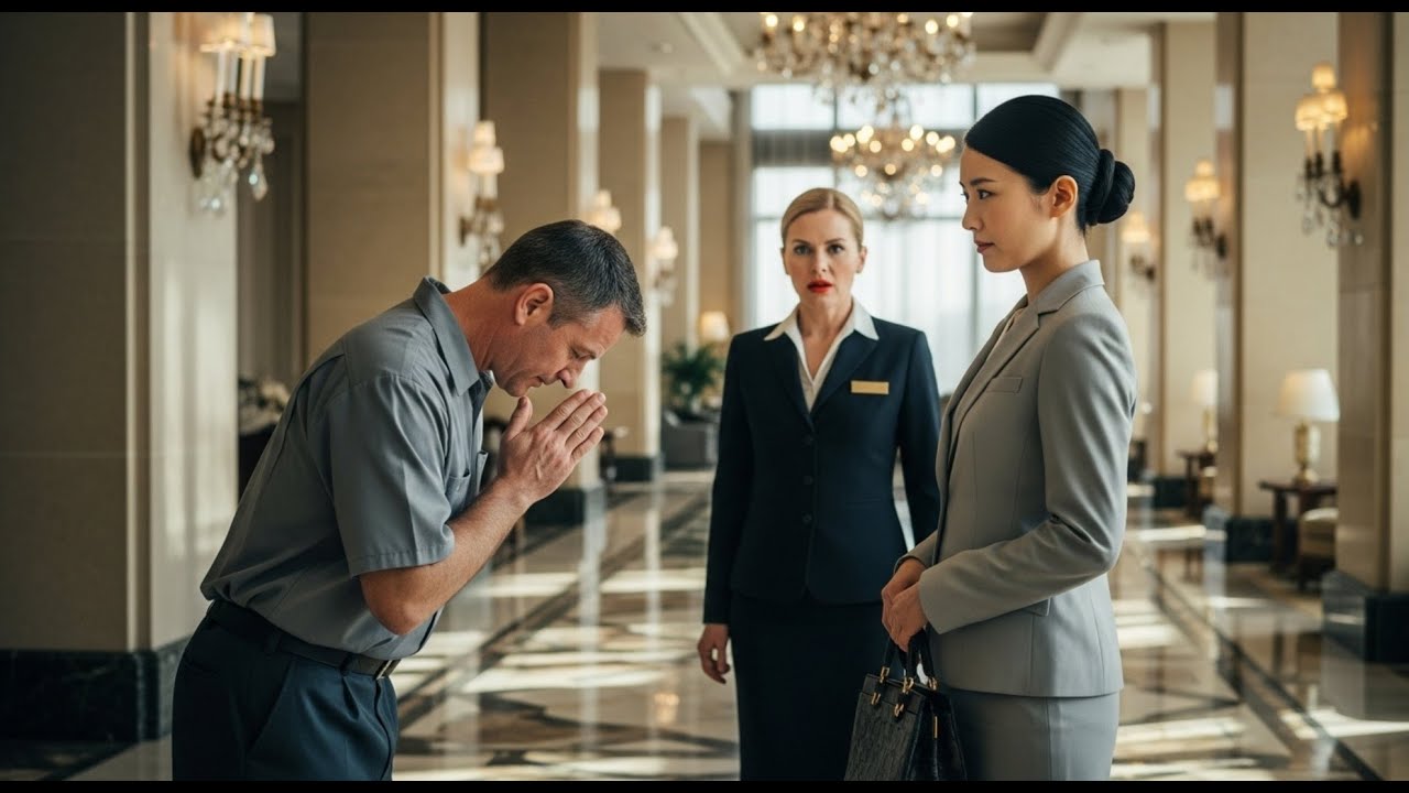 Single Dad Janitor Spoke ONE Japanese Word to Silent CEO   Her Reaction Left 3,000 People Speechless