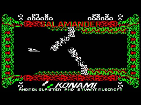 Amstrad CPC] Salamander - Longplay - YouTube