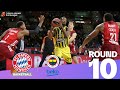 Lucic inspires Bayern to overcome Fenerbahce! | Round 10, Highlights | Turkish Airlines EuroLeague