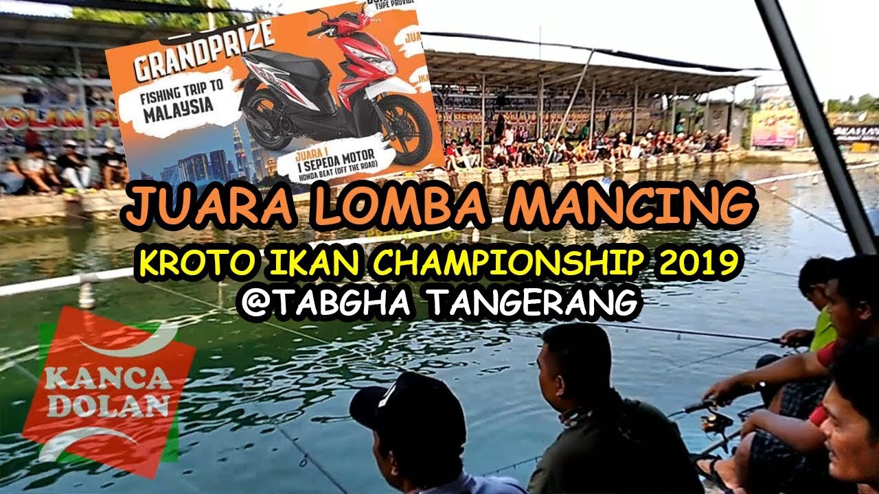 LOMBA MANCING | HADIAH MOTOR & FISHING TRIP TO MALAYSIA