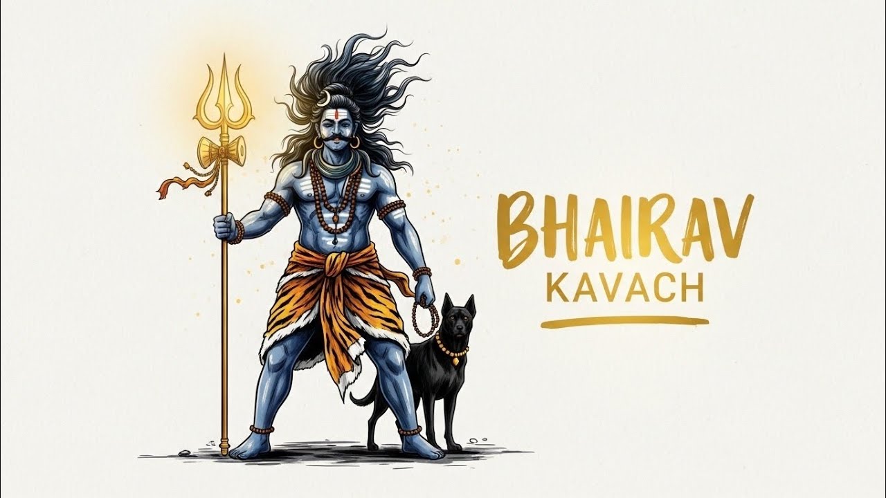 Bhairav Kavach | 1 Hour Continuous Shiva Protection Mantra | Remove Fear & Negativity