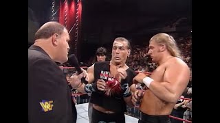 11 DX disrespects Slaughter - RAW 13 October 1997