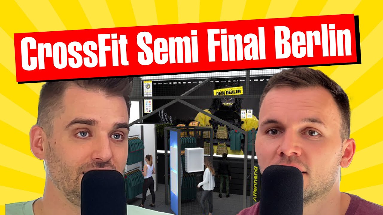 Affenhand mit POPUPSTORE CrossFit Semi Finale 2023 in Berlin das