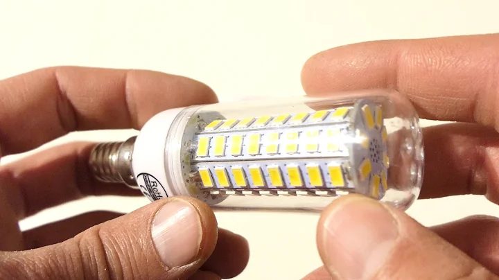 GEARBEST - E14 72 Beads LED Lamp 220V Light Corn Bulb - Warm White