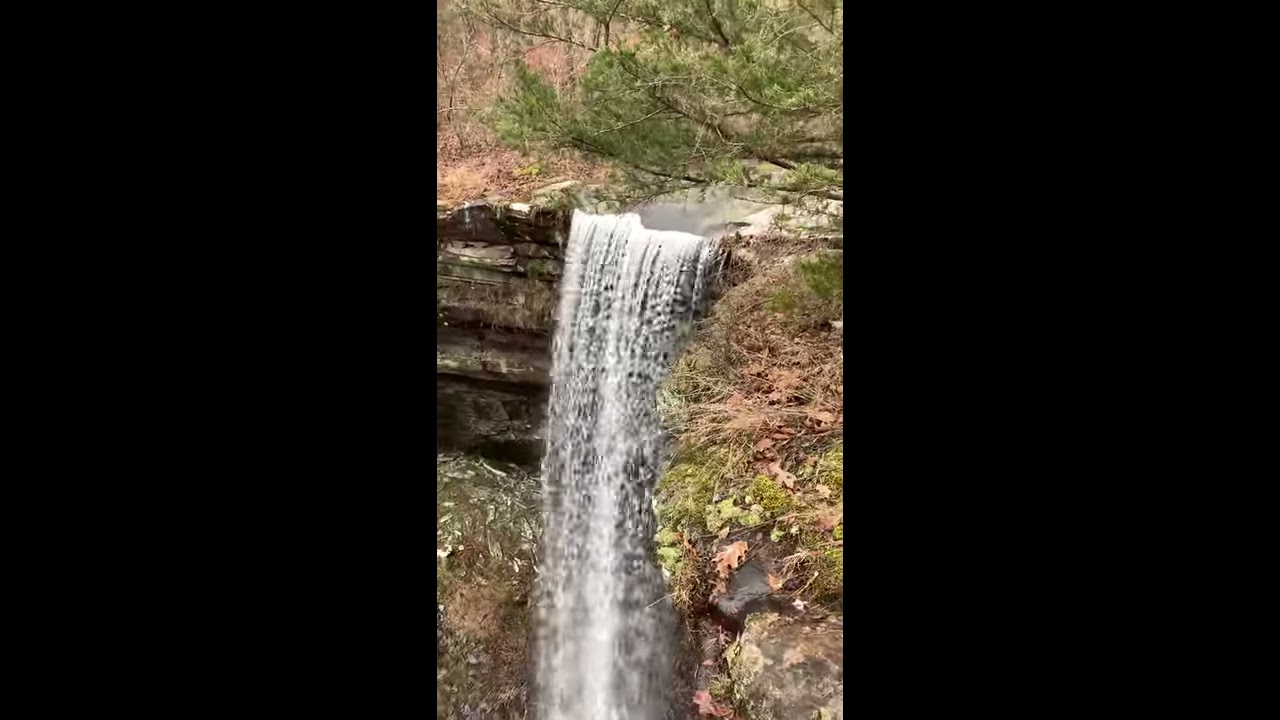Bowers Hollow Falls In Arkansas