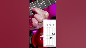 How to Play a C Major - 1st inv (3rd on G string)