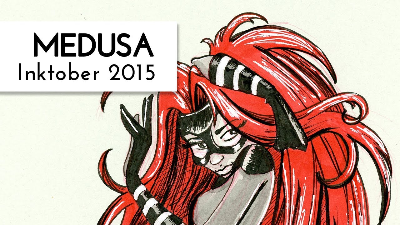 Drawing Medusa (Inhumans) - YouTube