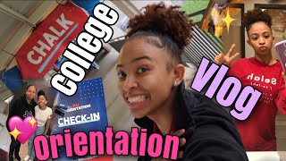 GOING TO COLLEGE ORIENTATION VLOG @KU 🔵🔴